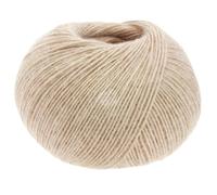 Lana Grossa Strickgarn Ecopuno – 50 g / 215 m – 17% Schurwolle, 11% Alpaka – Fb. 64 Sandbeige