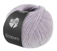 LANA GROSSA Ecopuno | Edle Netzgarnstruktur aus Baumwolle gefüllt mit Merino/Alpaka | Handstrickgarn aus 17% Schurwolle & 11% Alpaka Wolle | 50g Wolle zum Stricken & Häkeln | 215m Garn FB 218