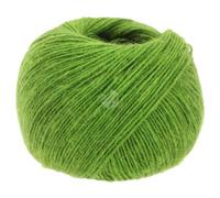 LANA GROSSA Ecopuno | Edle Netzgarnstruktur aus Baumwolle gefüllt mit Merino/Alpaka | Handstrickgarn aus 17% Schurwolle & 11% Alpaka Wolle | 50g Wolle zum Stricken & Häkeln | 215m Garn FB 68
