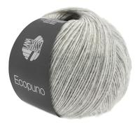 LANA GROSSA Ecopuno | Edle Netzgarnstruktur aus Baumwolle gefüllt mit Merino/Alpaka | Handstrickgarn aus 17% Schurwolle & 11% Alpaka Wolle | 50g Wolle zum Stricken & Häkeln | 215m Garn FB 14