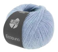 LANA GROSSA Ecopuno | Edle Netzgarnstruktur aus Baumwolle gefüllt mit Merino/Alpaka | Handstrickgarn aus 17% Schurwolle & 11% Alpaka Wolle | 50g Wolle zum Stricken & Häkeln | 215m Garn FB 207