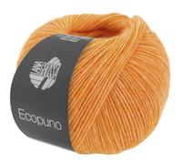 LANA GROSSA Ecopuno | Edle Netzgarnstruktur aus Baumwolle gefüllt mit Merino/Alpaka | Handstrickgarn aus 17% Schurwolle & 11% Alpaka Wolle | 50g Wolle zum Stricken & Häkeln | 215m Garn FB 216