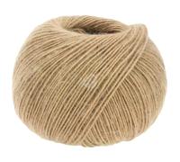 LANA GROSSA Ecopuno | Edle Netzgarnstruktur aus Baumwolle gefüllt mit Merino/Alpaka | Handstrickgarn aus 17% Schurwolle & 11% Alpaka Wolle | 50g Wolle zum Stricken & Häkeln | 215m Garn FB 65