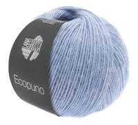 LANA GROSSA Ecopuno | Edle Netzgarnstruktur aus Baumwolle gefüllt mit Merino/Alpaka | Handstrickgarn aus 17% Schurwolle & 11% Alpaka Wolle | 50g Wolle zum Stricken & Häkeln | 215m Garn FB 13
