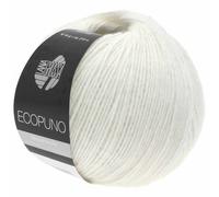 LANA GROSSA Ecopuno | Edle Netzgarnstruktur aus Baumwolle gefüllt mit Merino/Alpaka | Handstrickgarn aus 17% Schurwolle & 11% Alpaka Wolle | 50g Wolle zum Stricken & Häkeln | 215m Garn FB 26