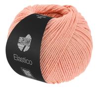 LANA GROSSA Elastico | Baumwoll-Klassiker mit leichtem Stretchanteil | Handstrickgarn aus 96% Baumwolle & 4% Polyester (Elite)| 50g Wolle zum Stricken & Häkeln | 160m Garn FB 132
