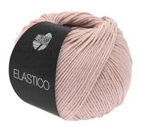 LANA GROSSA Elastico | Baumwoll-Klassiker mit leichtem Stretchanteil | Handstrickgarn aus 96% Baumwolle & 4% Polyester (Elite)| 50g Wolle zum Stricken & Häkeln | 160m Garn FB 187