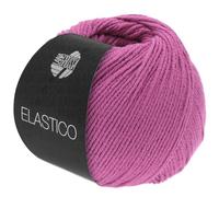 LANA GROSSA Elastico | Baumwoll-Klassiker mit leichtem Stretchanteil | Handstrickgarn aus 96% Baumwolle & 4% Polyester (Elite)| 50g Wolle zum Stricken & Häkeln | 160m Garn FB 163