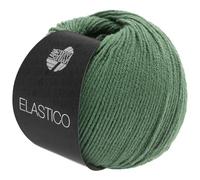 LANA GROSSA Elastico | Baumwoll-Klassiker mit leichtem Stretchanteil | Handstrickgarn aus 96% Baumwolle & 4% Polyester (Elite)| 50g Wolle zum Stricken & Häkeln | 160m Garn FB 141