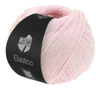 LANA GROSSA Elastico | Baumwoll-Klassiker mit leichtem Stretchanteil | Handstrickgarn aus 96% Baumwolle & 4% Polyester (Elite)| 50g Wolle zum Stricken & Häkeln | 160m Garn FB 90
