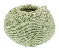 LANA GROSSA Elastico | Baumwoll-Klassiker mit leichtem Stretchanteil | Handstrickgarn aus 96% Baumwolle & 4% Polyester (Elite)| 50g Wolle zum Stricken & Häkeln | 160m Garn FB 183
