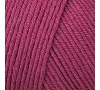 LANA GROSSA Elastico | Baumwoll-Klassiker mit leichtem Stretchanteil | Handstrickgarn aus 96% Baumwolle & 4% Polyester (Elite)| 50g Wolle zum Stricken & Häkeln | 160m Garn FB 95