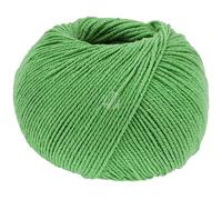 LANA GROSSA Elastico | Baumwoll-Klassiker mit leichtem Stretchanteil | Handstrickgarn aus 96% Baumwolle & 4% Polyester (Elite)| 50g Wolle zum Stricken & Häkeln | 160m Garn FB 181