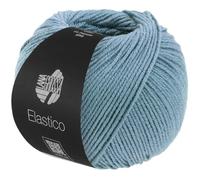 LANA GROSSA Elastico | Baumwoll-Klassiker mit leichtem Stretchanteil | Handstrickgarn aus 96% Baumwolle & 4% Polyester (Elite)| 50g Wolle zum Stricken & Häkeln | 160m Garn FB 134