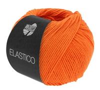LANA GROSSA Elastico | Baumwoll-Klassiker mit leichtem Stretchanteil | Handstrickgarn aus 96% Baumwolle & 4% Polyester (Elite)| 50g Wolle zum Stricken & Häkeln | 160m Garn FB 169