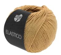 LANA GROSSA Elastico | Baumwoll-Klassiker mit leichtem Stretchanteil | Handstrickgarn aus 96% Baumwolle & 4% Polyester (Elite)| 50g Wolle zum Stricken & Häkeln | 160m Garn FB 177