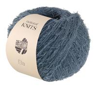 LANA GROSSA Ella | Flauscheffektgarn aus 100% Baumwolle | Handstrickgarn aus 100% Baumwolle | 50g Wolle zum Stricken & Häkeln | 130m FB 7