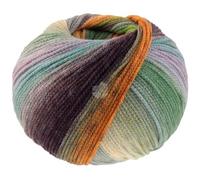 Lana Grossa Farfalla 03 - Zart-/Mai-/Petrolgrün/Graubeige/Camel/Flieder/Graulila/Brombeer/Petrol/Graublau/Pink/Orange