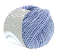 LANA GROSSA Feltro | Filzgarn für Kreativhandwerk, vielseitig, hochwertige Wolle zum Nass- und Trockenfilzen | Handstrickgarn aus 100% Schurwolle | 50g Wolle zum Stricken & Häkeln | 50m FB 108