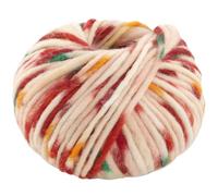 LANA GROSSA Feltro Macchiato | Filzgarn für Kreativhandwerk, hochwertige Wolle zum Nass- und Trockenfilzen | Handstrickgarn aus 100% Schurwolle | 50g Wolle zum Stricken & Häkeln | 50m Garn FB 541