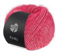 LANA GROSSA Finito | Sommerliches Flauschgarn mit Baumwolle | Handstrickgarn aus 73% Baumwolle & 27% Polyamid | 50g Wolle zum Stricken & Häkeln | 150m Garn FB 19