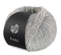 LANA GROSSA Finito | Sommerliches Flauschgarn mit Baumwolle | Handstrickgarn aus 73% Baumwolle & 27% Polyamid | 50g Wolle zum Stricken & Häkeln | 150m Garn FB 15