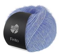LANA GROSSA Finito | Sommerliches Flauschgarn mit Baumwolle | Handstrickgarn aus 73% Baumwolle & 27% Polyamid | 50g Wolle zum Stricken & Häkeln | 150m Garn FB 22