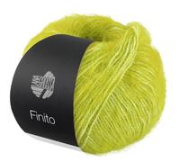 LANA GROSSA Finito | Sommerliches Flauschgarn mit Baumwolle | Handstrickgarn aus 73% Baumwolle & 27% Polyamid | 50g Wolle zum Stricken & Häkeln | 150m Garn FB 5