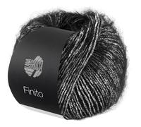 LANA GROSSA Finito | Sommerliches Flauschgarn mit Baumwolle | Handstrickgarn aus 73% Baumwolle & 27% Polyamid | 50g Wolle zum Stricken & Häkeln | 150m Garn FB 16