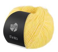 LANA GROSSA Finito | Sommerliches Flauschgarn mit Baumwolle | Handstrickgarn aus 73% Baumwolle & 27% Polyamid | 50g Wolle zum Stricken & Häkeln | 150m Garn FB 7
