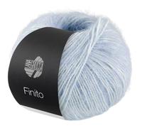 LANA GROSSA Finito | Sommerliches Flauschgarn mit Baumwolle | Handstrickgarn aus 73% Baumwolle & 27% Polyamid | 50g Wolle zum Stricken & Häkeln | 150m Garn FB 2