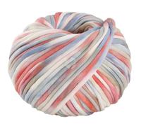 LANA GROSSA Gelato | Weiches, gefülltes Baumwoll-Schlauchbändchen mit buntem Sprenkeldruck | Handstrickgarn aus 52% Baumwolle & 48% Polyamid | 100g Wolle zum Stricken & Häkeln | 80m Garn FB 10