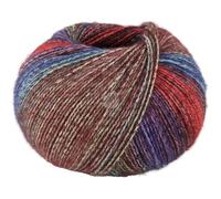 LANA GROSSA Gianna | Baumwolle, weichen Merino- und Kaschmirfasern | Handstrickgarn aus 80% Cotton (Bio), 15% Virgin Wool (Merino) & 5% Cashmere | 50g Wolle, Stricken & Häkeln | 180m Garn FB 7