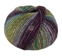 LANA GROSSA Gianna | Baumwolle, weichen Merino- und Kaschmirfasern | Handstrickgarn aus 80% Cotton (Bio), 15% Virgin Wool (Merino) & 5% Cashmere | 50g Wolle, Stricken & Häkeln | 180m Garn FB 6