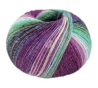 LANA GROSSA Gianna | Baumwolle, weichen Merino- und Kaschmirfasern | Handstrickgarn aus 80% Cotton (Bio), 15% Virgin Wool (Merino) & 5% Cashmere | 50g Wolle, Stricken & Häkeln | 180m Garn FB 8