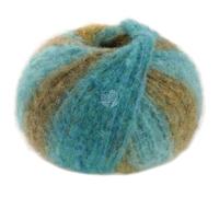 LANA GROSSA Gigante | Merino-Dochtgarn mit Farbverlauf für Socken und mehr, waschmaschinenfest | Handstrickgarn aus 75% Schurwolle & 25% Polyamid | 100g Wolle zum Stricken & Häkeln | 400m Garn