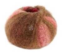 LANA GROSSA Gigante | Handstrickgarn aus 70% Alpaka (Fein) & 30% Polyamid | 100g Wolle zum Stricken & Häkeln | 300m Garn | Rostrot/Khaki/Umbra/Terrakotta/Schlamm - 5