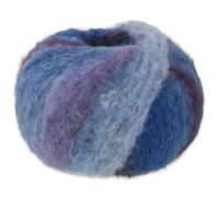 LANA GROSSA Gigante | Voluminöses Alpakagarn mit Effektstruktur und Streifen im Farbverlauf | Handstrickgarn aus 70% Alpaka (Fein) & 30% Polyamid | 100g Wolle zum Stricken & Häkeln | 300m Garn FB 13