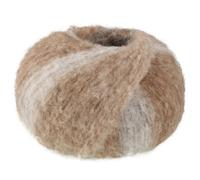 LANA GROSSA Gigante | Voluminöses Alpakagarn mit Effektstruktur und Streifen im Farbverlauf | Handstrickgarn aus 70% Alpaka (Fein) & 30% Polyamid | 100g Wolle zum Stricken & Häkeln | 300m Garn FB 20