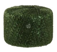 LANA GROSSA Glamour | Beilaufgarn mit Pailletten | Handstrickgarn aus 55% Polyamid und 45% Polyester | 25g Wolle zum Stricken & Häkeln | 115m GarnFB 16