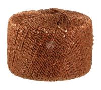 LANA GROSSA Glamour | Beilaufgarn mit Pailletten | Handstrickgarn aus 55% Polyamid und 45% Polyester | 25g Wolle zum Stricken & Häkeln | 115m GarnFB 13