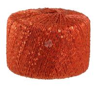 LANA GROSSA Glamour | Beilaufgarn mit Pailletten | Handstrickgarn aus 55% Polyamid und 45% Polyester | 25g Wolle zum Stricken & Häkeln | 115m GarnFB 7