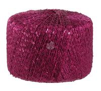 LANA GROSSA Glamour | Beilaufgarn mit Pailletten | Handstrickgarn aus 55% Polyamid und 45% Polyester | 25g Wolle zum Stricken & Häkeln | 115m GarnFB 8