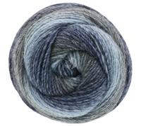 Lana Grossa Gomitolo Alpaca 364 - Anthrazit/Dunkel-/Mittel-/Hellgrau