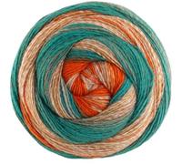 LANA GROSSA Gomitolo Fusione | Dochtgarn mit Farbverlauf | Handstrickgarn aus 60% Schurwolle & 40% Polyacryl | 200g Wolle zum Stricken & Häkeln | 700m Garn FB 2029