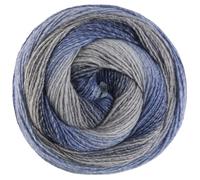 LANA GROSSA Gomitolo Gala| Dochtgarn im Farbverlauf mit dezentem Lurex-Effekt | Handstrickgarn aus 60% Schurwolle, 38% Polyacryl & 2% Polyester | 200g Wolle zum Stricken & Häkeln | 700m,FB 4030