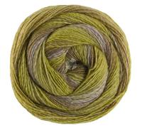 LANA GROSSA Gomitolo Gala| Dochtgarn im Farbverlauf mit dezentem Lurex-Effekt | Handstrickgarn aus 60% Schurwolle, 38% Polyacryl & 2% Polyester | 200g Wolle zum Stricken & Häkeln | 700m,FB 4034