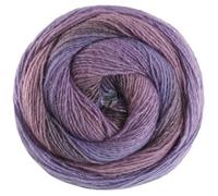 LANA GROSSA Gomitolo Gala| Dochtgarn im Farbverlauf mit dezentem Lurex-Effekt | Handstrickgarn aus 60% Schurwolle, 38% Polyacryl & 2% Polyester | 200g Wolle zum Stricken & Häkeln | 700m,FB 4027