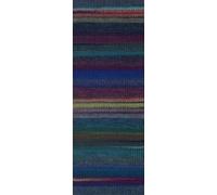 LANA GROSSA Gomitolo Intenso | Dochtgarn mit unregelmäßigem Ringeleffekt | Handstrickgarn aus 50% Schurwolle & 50% Acryl | 200g Wolle zum Stricken & Häkeln | 700m GarnFB 231