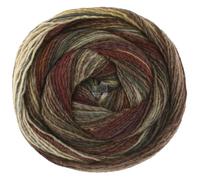 LANA GROSSA Gomitolo Intenso | Dochtgarn mit unregelmäßigem Ringeleffekt | Handstrickgarn aus 50% Schurwolle & 50% Acryl | 200g Wolle zum Stricken & Häkeln | 700m GarnFB 234